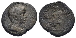 FITZ PHRYGIA SEBASTE NERO ASSARION DIONYSIUS ROMAN PROVINCIAL BRONZE ØNON417