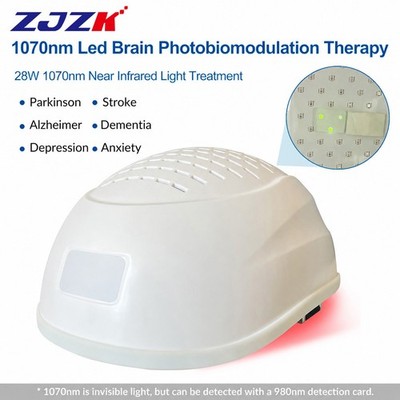 1070nm Photobiomodulation Brain Near Infrared Light Therapy for Depression PTSD