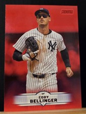CODY BELLINGER | RED | 2025 Stadium Club Baseball | Card #111 | New York Yankees