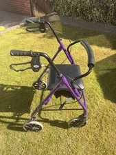 Days Rollator Walker 4-Wheel Stroller with Seat