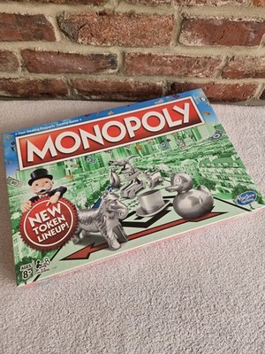 Monopoly Game Original Classic New Token Line Up in Brand New Sealed Box 2016
