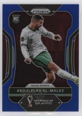 2022 Panini Prizm World Cup Qatar Blue 93/299 Abdulelah Al-Malki #211 10tt