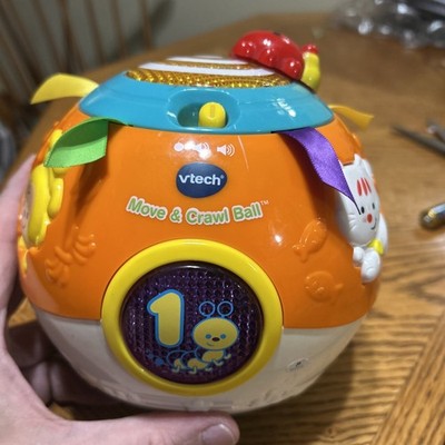 VTech Move & crawl interactive ball rolls- lights 