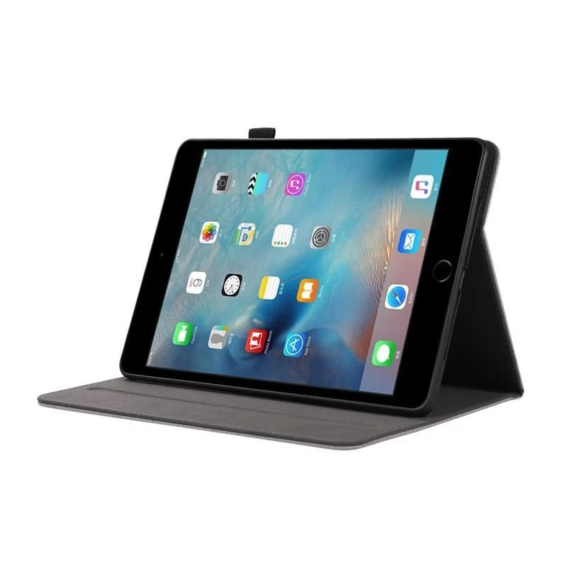 Leather Flip Smart Case Cover For iPad 9.7 Air 2 Air Auto Sleep Wake Magnetic - Image 3 of 4