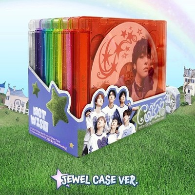 NCT WISH [COLOR] 3rd Mini Album JEWEL CASE Ver./ CD-R+Foto Buch+Foto Karte+GIFT