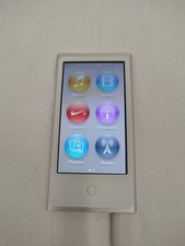 Apple iPod Nano 7th Generation 16GB Model A1446 White/Silver