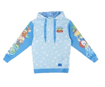 New Loumgefly  Toy Story Good Vs Baddies Sz Sweatshirt Unisex XXL