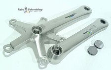 Shimano 600 Ultegra FC-6400 170mm bici da corsa CX set pedivelle argento 130 BCD 1990 Giappone