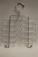 Metal Scarf and Tie/Belt Hanger Storage Rack - Used