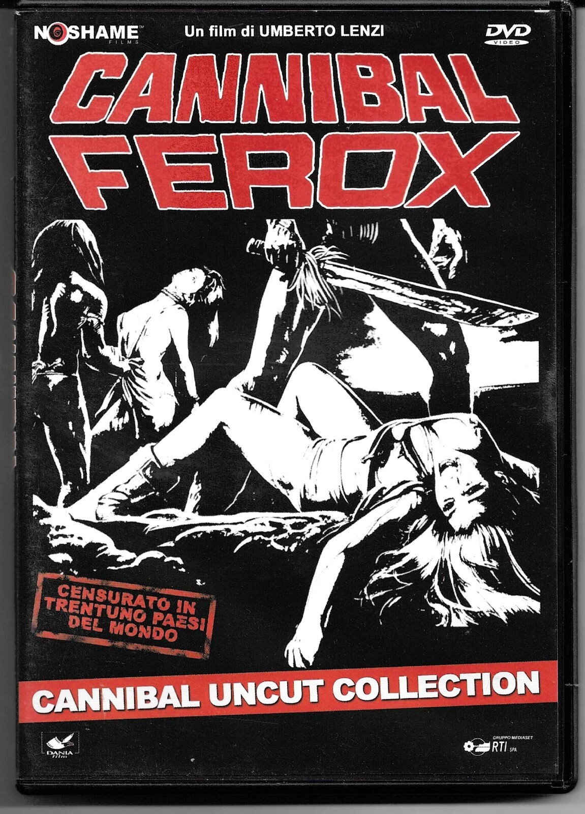 CANNIBAL FEROX  - UMBERTO LENZI - DVD - AUDIO ITALIANO