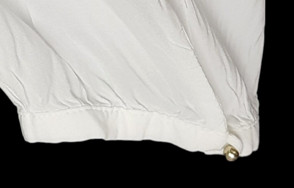 ZARA Womans Off White L/S EVENING TUNIC TOP BLOUSE Ultrasoft - S - UK10 -RRP £54 thumbnail 9