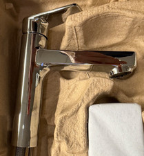 Moen CFG 400511 Slate One-Handle Low Arc Bathroom Faucet Chrome