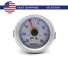 2" 52mm Turbo Boost Gauge 0~20 Psi Car Pressure Gauge Auto Gauges Racing Meter