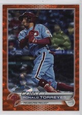2022 Topps Series 2 Orange Foilboard 47/299 Ronald Torreyes #354 0q3