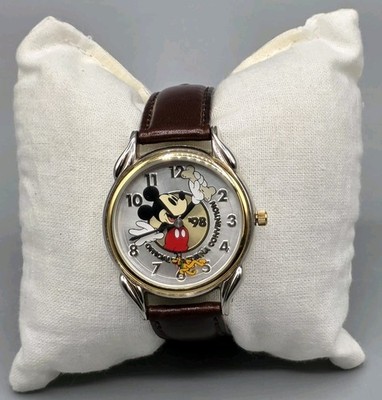 VTG Disney leather watch - Mickey & Pluto s-l400.jpg main image 4
