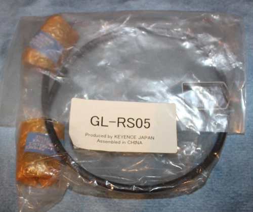(New In Factory Sealed Bag) Keyence GL-RS05 Safety Light Curtain Cable GLRS05
