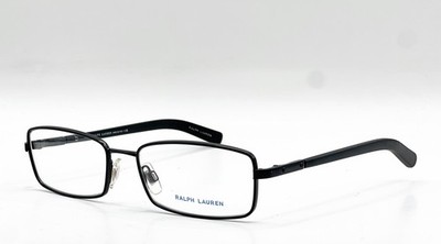Ralph Lauren PH 1124 9050 Matte Gunmetal Rectangle Eyeglass Frames 55-17-135