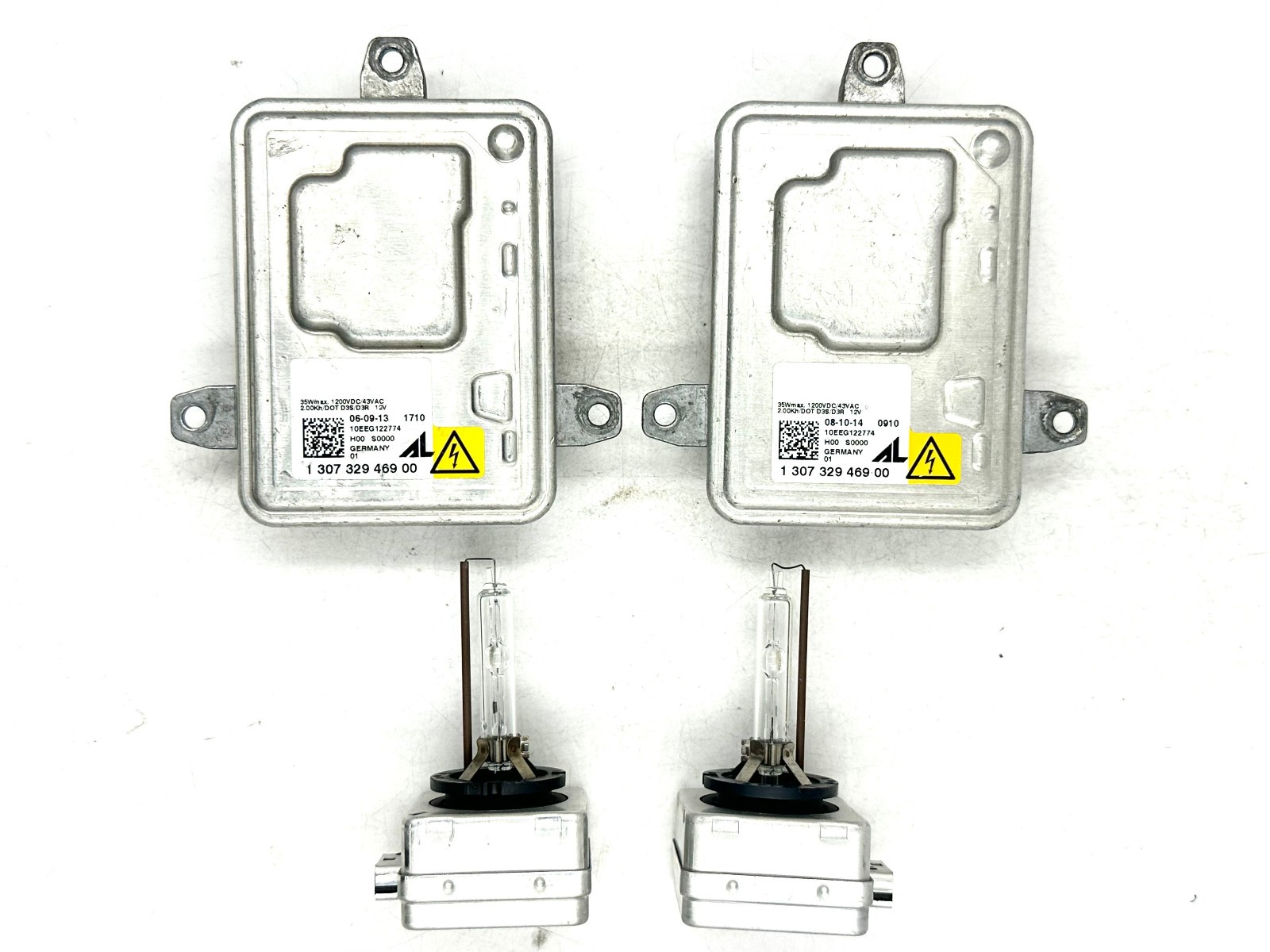2x OEM for 14-16 Maserati Ghibli HID Xenon Headlight Ballast D3S Bulb 673002959