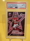 2022 DONRUSS ELITE PATRICK MAHOMES II STAR STATUS PURPLE 75/75 # SS1 PSA NM-MT 8