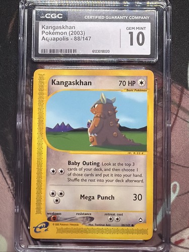 Kangaskhan graded CGC 10 for sale on eBay
