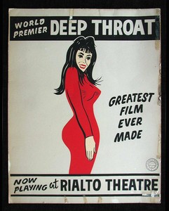 241px x 300px - Details about DEEP THROAT * CineMasterpieces ORIGINAL X RATED ADULT PORN  MOVIE POSTER 1972