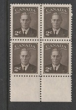 1949 CANADA 2c George VI Sg 415 B4 MUH