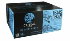 Cafe Ole Texas Pecan Medium Roast Coffee Single Serve 54 Ct K-Cup Pods