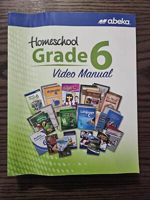 NEW!!! Abeka Homeschool Grade 6 VIDEO MANUAL Fifth Edition | eBay