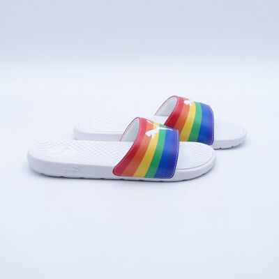 PUMA Cool Cat Slides Sandals Rainbow Women display picture 1