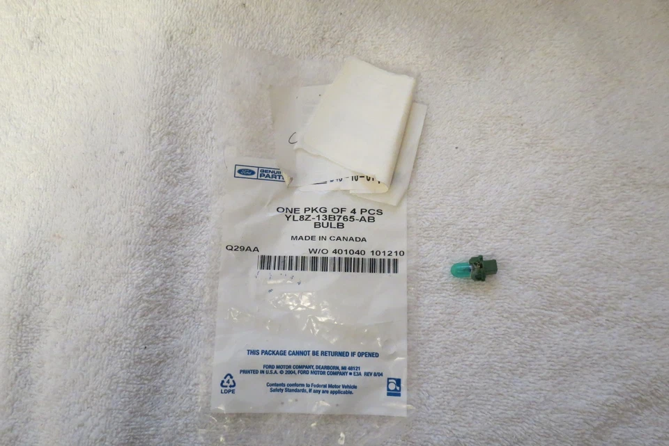 OEM NEW 2001-2005 Ford Escape Instrument Cluster Bulb YL8Z-13B765-AB #555 - Image 2 of 4