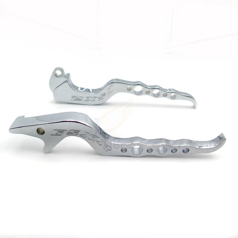Palanca de embrague de freno cromada para Suzuki 97-03 GSXR 600 96-03 GSXR750 01-04 GSXR1000 Foto 2 de 4