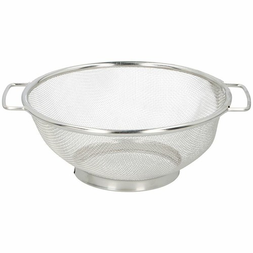Scolapasta In Acciaio Inox Da 3 Litri - Colino Per Alimenti, Lavabile In Lavastoviglie, Pratico E Resistente - 3