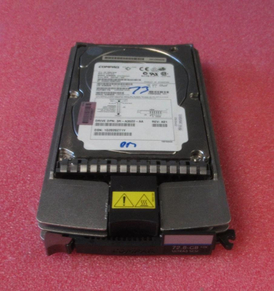 Compaq BD0726536C 73Gb 10k HDD with ProLiant Caddy, 260755-002 233349-001 - Image 3 of 4