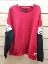Air Jordan  Wings  Classic Crewneck Sweatshirt 2XL Red Black White