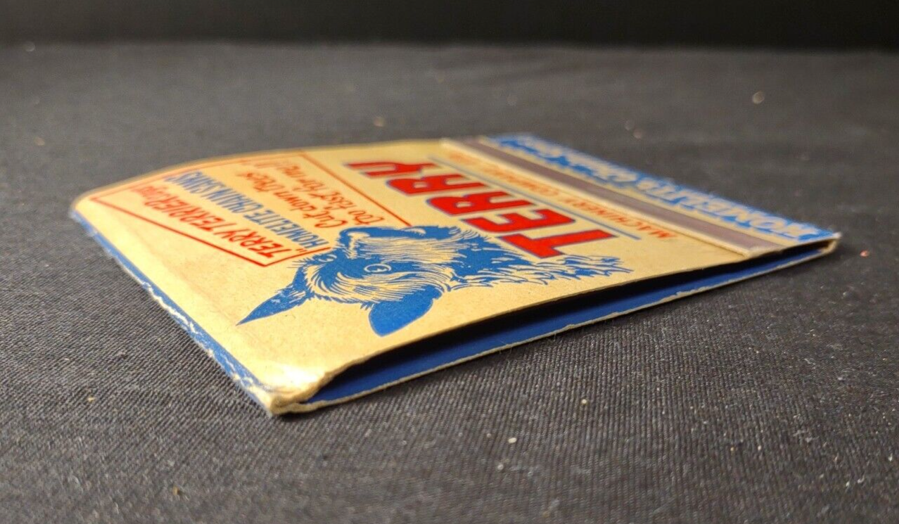 Rare Vintage Full Large Size Matchbook Homelite Chain Saws Safety
