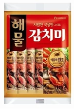 CJW Korean Daesang Seafood Seasoning Gamchimi 120g Soup Stock Mix 청정원)해물감치미 Base