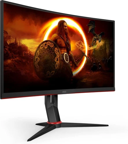 AOC Gaming C27G2ZU 27 Zoll FHD Curved Monitor 240 Hz 0.5ms DisplayPort schwarz