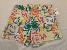 Gap Kids Girls Midi Shorts Multi Color Size 12 Denim Or Canvas 39.95 NWT Box T