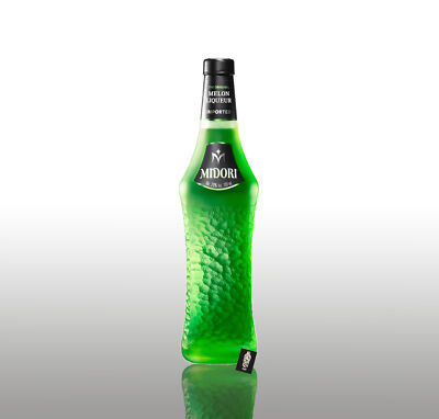 Midori Melon Liqueur - Japanischer Melonen Likör 0,7L 20% Vol. - [Enthält Sulfi