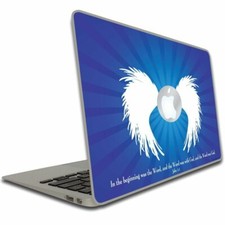 John 1:1 Bible Verse Macbook Air or Macbook Pro Skin - FREE SHIPPING
