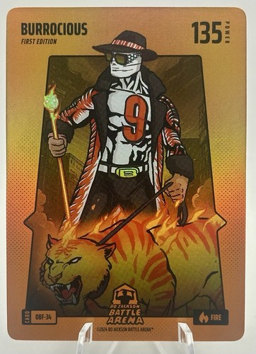 Fire Orange Battlefoil