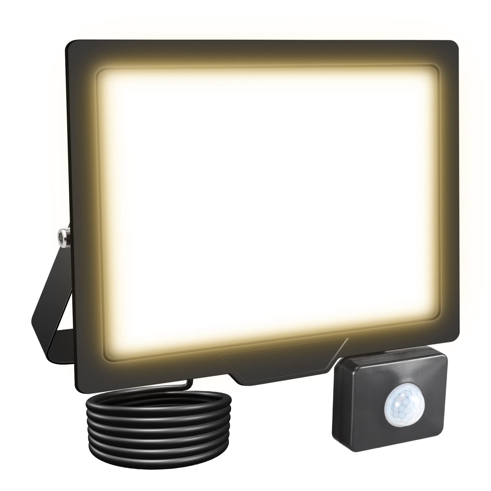 Proiettore LED 50W 5000LM Willpower T6k: Faretto Esterno Sensore Movimento