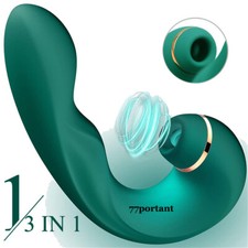 Sucking Vibrator Clit Sucker Dildo G-spot Stimulator Massager Sex Toys For Women