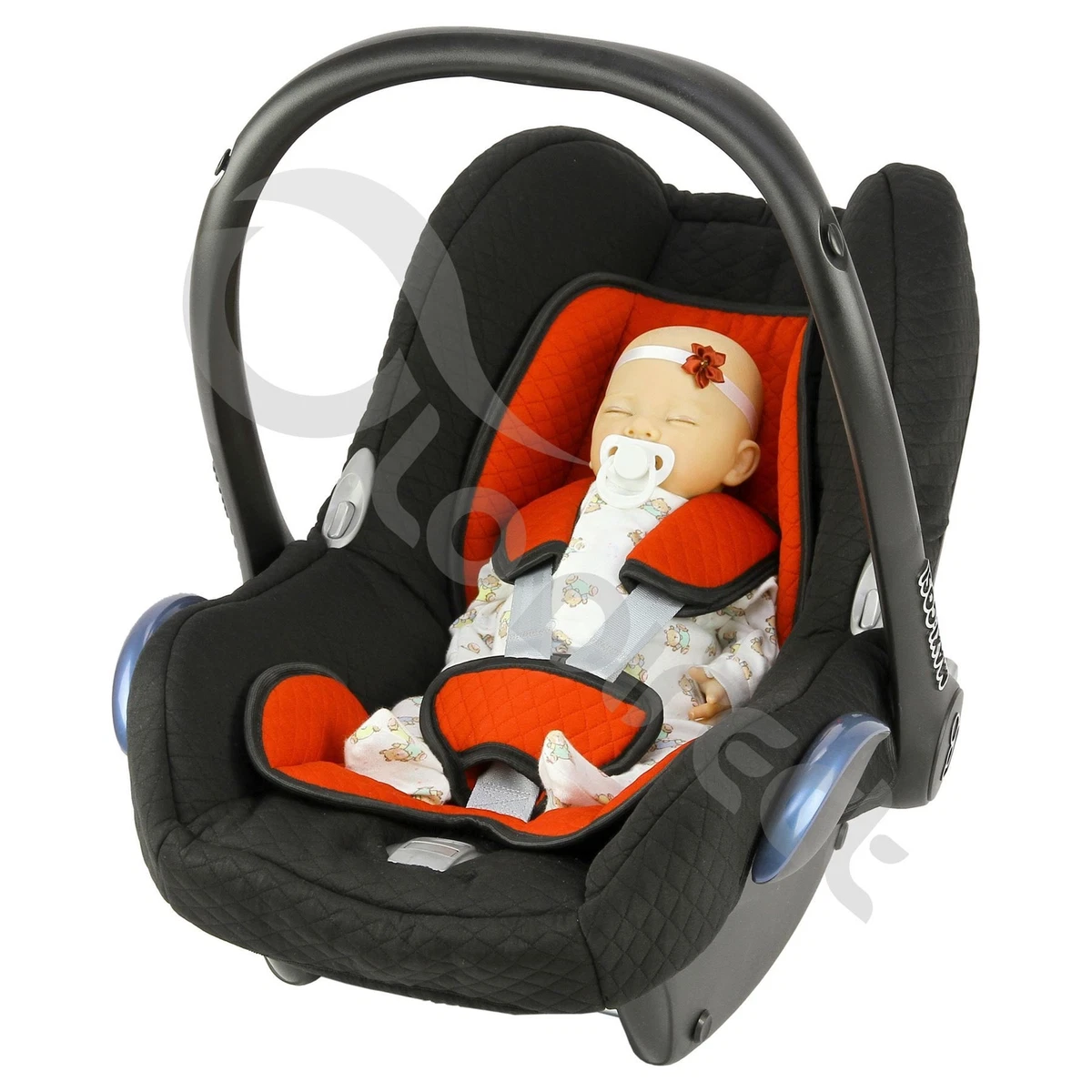 Maxi cosi cabriofix vivid hot sale red