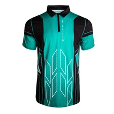 CUESOUL 2022929 New Launch DARTS ROAD ONE Dart Shirt Dart Jersey-Black and Green