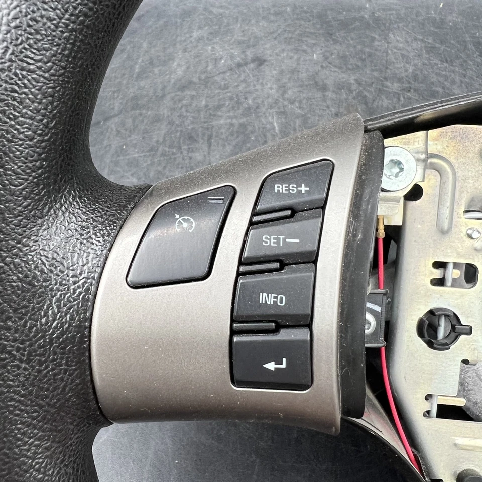 Interruptores de dirección Pontiac Solstice 2006-2010 interruptor columna de rueda cuero OEM Foto 2 de 4