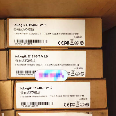 New MOXA IoLogik E1240-T Wide Temperature Distributed I/O Module