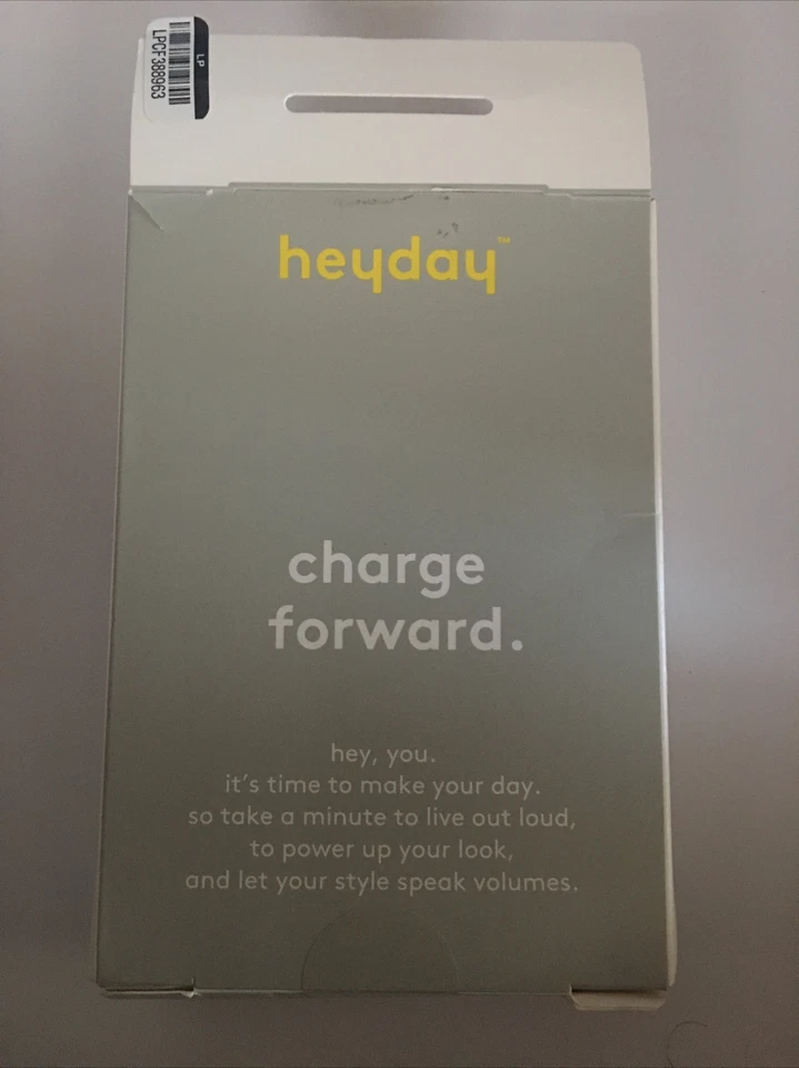 Heyday Micro USB to USB-A Braided Cable - 6ft, Teal/White - Image 2 of 2