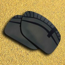 Polarized Lenses Replacement for-Oakley Gauge 8 M 57mm - Solid Black