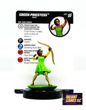 Marvel Heroclix Green Priestess 007 w/ Card X-Men X of Swords SLOP Set